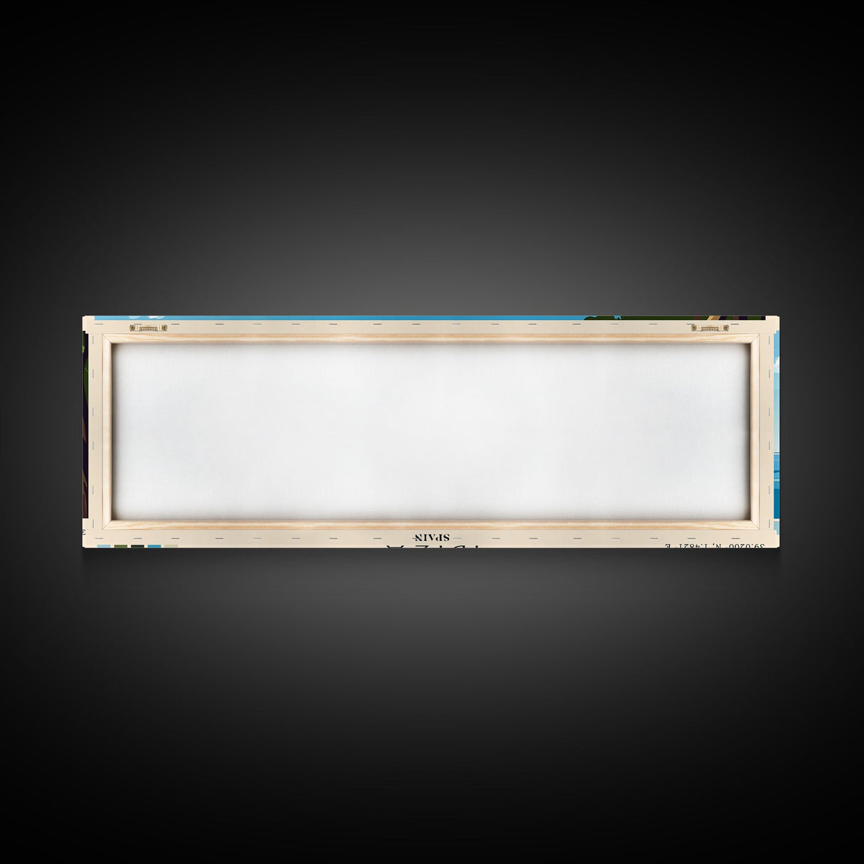 Ibiza, Spain Panoramic Print, Vacation Gift, Spain Wall Art, Vacation Wall Art, Vacatation Memories, Beach Decor, Beach Or Lakehouse Art