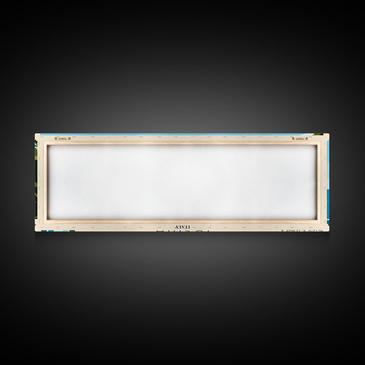 Ischia, Italy Panoramic Print, Vacation Gift, Italy Wall Art, Beach Painting, Beach Decor, Beach Or Lakehouse Art