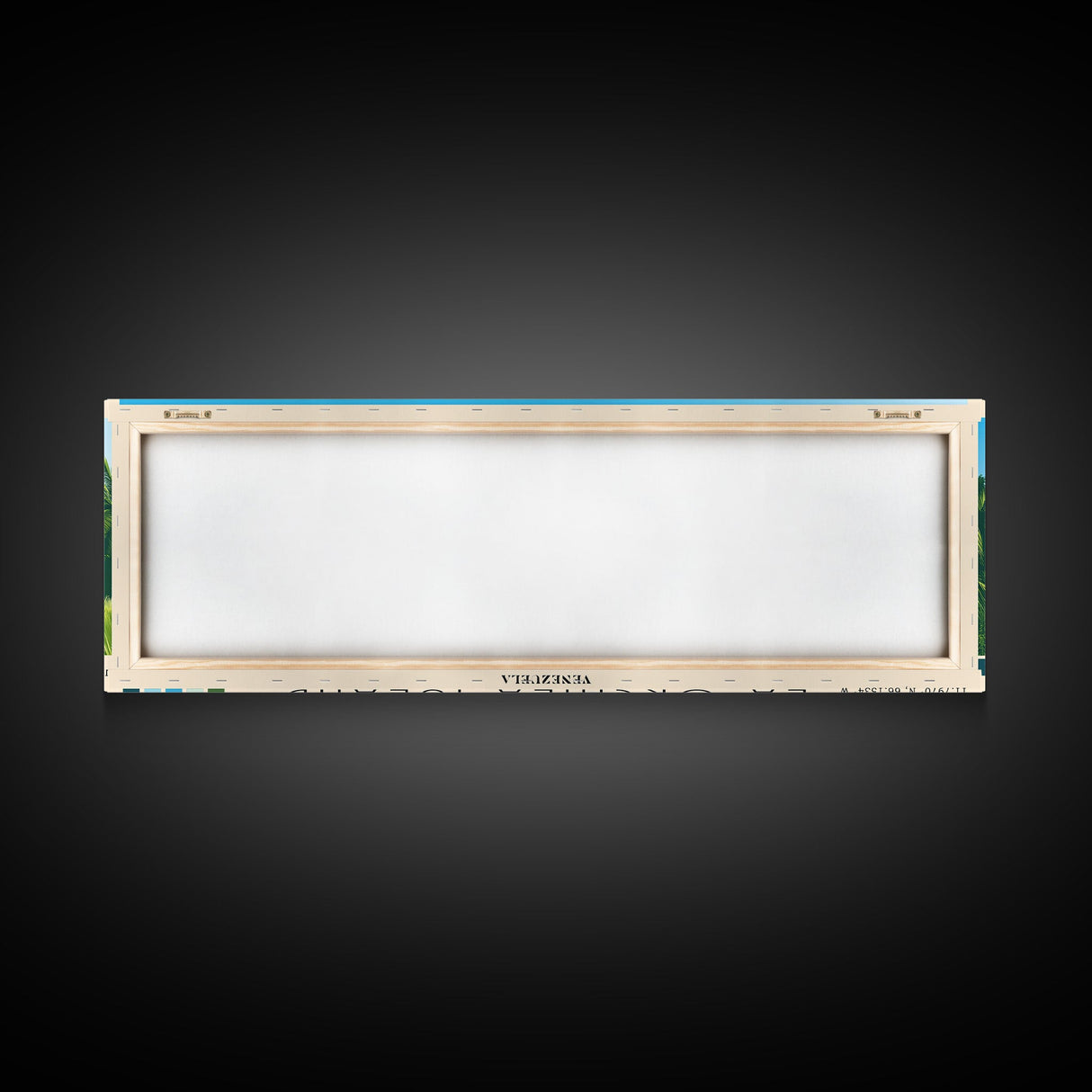 La Orchila Island, Venezuela Panoramic Print, Vacation Gift, Venezuela Wall Art, Beach Painting, Beach Decor, Beach Or Lakehouse Art