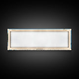 Silver Sands Beach, Barbados Panoramic Print, Vacation Gift, Barbados Wall Art, Beach Painting, Beach Decor, Large Wall Art, Wood Frame Art