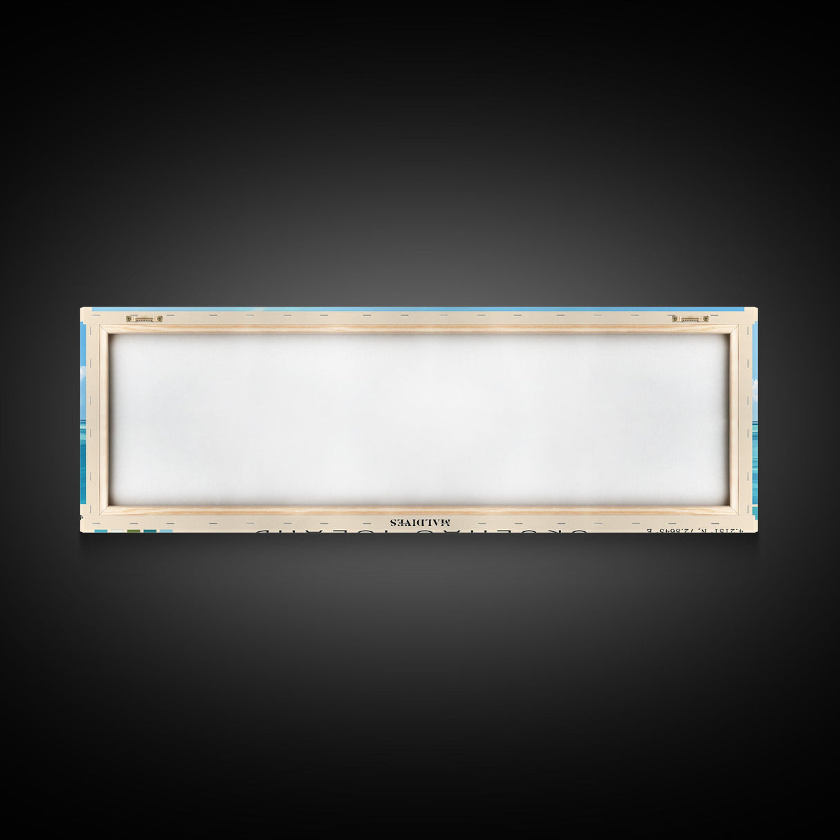 Ukulhas Island, Maldives Panoramic Print, Vacation Gift, Maldives Wall Art, Vacation Wall Art, Vacatation Memories, Beach Decor, Beach Or Lakehouse Art