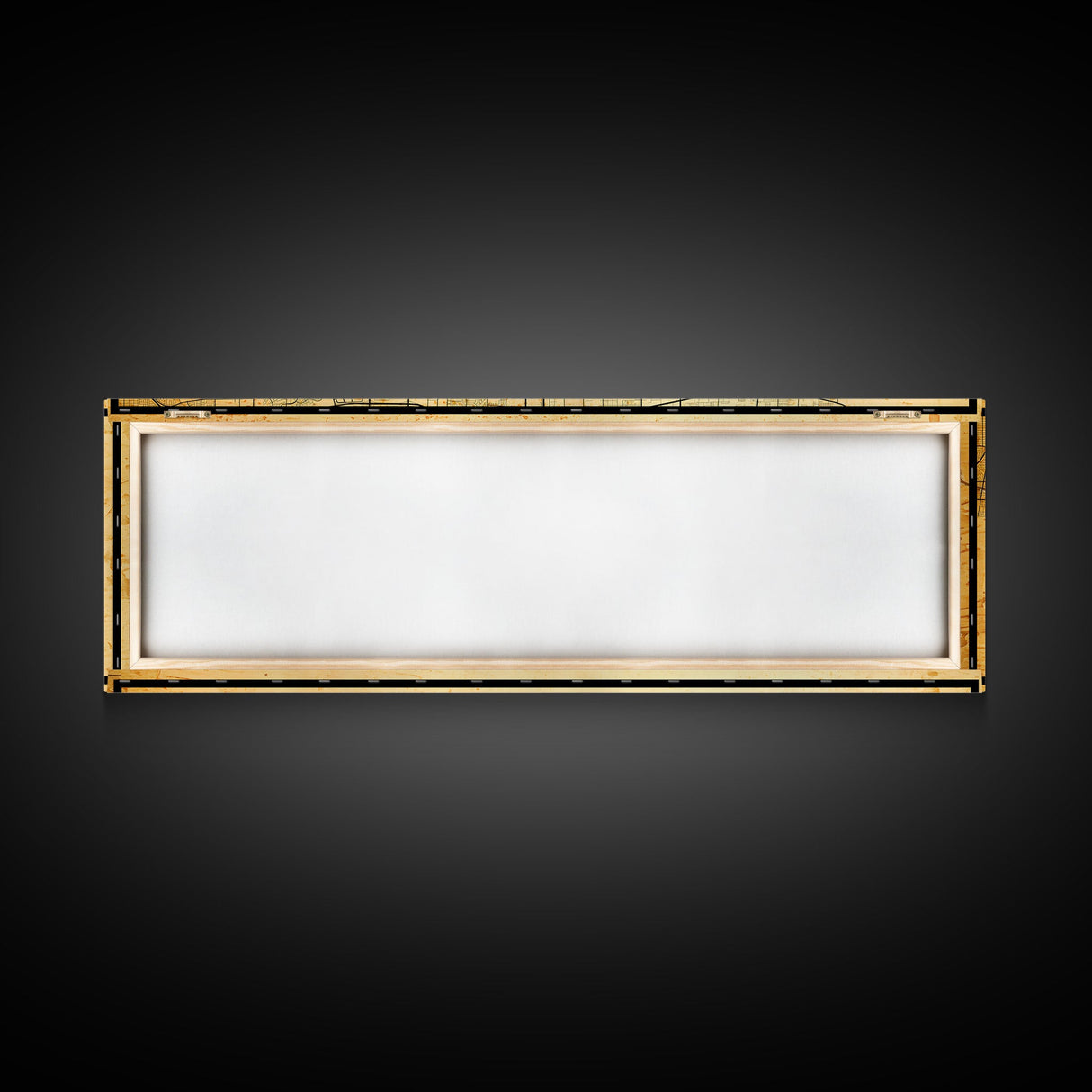 Panoramic Old Las Vegas City Map Wall Art Canvas Print, Vintage Style Las Vegas Map, Framed Wall Art, Cool Las Vegas Wall Art, Office Decor