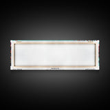 Chicago Illinois Panoramic Travel Poster Canvas Print