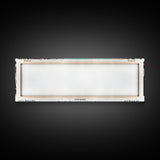 Indianapolis Indiana Panoramic Travel Poster Framed Canvas Print, Mid Century Modern Art, Pop Art Style, Wall Decor, Office Art, Living Room Art