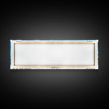 Fort Lauderdale Florida Panoramic Watercolor Painting, Scenic Framed Canvas Print, Urban Wall Art for Living Room, Travel Poster, Home Decor, City Gift Idea