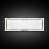 Durham North Carolina Panoramic Travel Poster Framed Canvas Print, Mid Century Modern Art, Pop Art Style, Wall Art Decor, Home Decoration