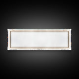 Anchorage Alaska Panoramic Painting, Mid Century Modern Framed Canvas Print, Retro Pop Art Travel Poster, Wall Art, Home Decor, Office Art