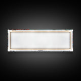 Arlington Texas Panoramic Wall Art, Mid Century Modern Framed Canvas Print, Retro Pop Art Travel Poster, Office Wall Art, Living Room Decor