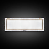 Chicago Illinois Panoramic Painting, Mid Century Modern Framed Canvas Print, Retro Pop Art Travel Poster, Wall Decor, Gift Idea, Home Decor