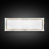 Corpus Christi Texas Panoramic Painting, Mid Century Modern Framed Canvas Print, Retro Pop Art Travel Poster, Wall Decor, Home Decor, Wall Hanging