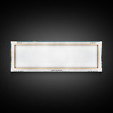 Baltimore Maryland Panoramic Painting, Mid Century Modern Framed Canvas Print, Retro Pop Art Travel Poster, Office Wall Art, City Print