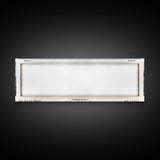 Carlsbad California Panoramic Painting, Mid Century Modern Framed Canvas Print, Retro Pop Art Travel Poster, Living Room Wall Art, City Print