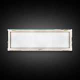 Cedar Rapids Iowa Panoramic Painting, Mid Century Modern Framed Canvas Print, Retro Pop Art Travel Poster, Living Room Wall Art Decor, City Print