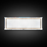 Cincinnati Ohio Panoramic Painting, Mid Century Modern Framed Canvas Print, Retro Pop Art Travel Poster, Office Wall Art, City Print