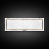 Clearwater Florida Panoramic Painting, Mid Century Modern Framed Canvas Print, Retro Pop Art Travel Poster, Home Decor, City Art