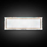 Edison New Jersey Panoramic Painting, Mid Century Modern Framed Canvas Print, Retro Pop Art Travel Poster, City Wall Decor, Home Decor