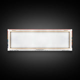 El Cajon California Panoramic Wall Art, Mid Century Modern Framed Canvas Print, Retro Pop Art Travel Poster, City Home Decor, Office Art