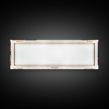 Evansville Indiana Panoramic Painting, Mid Century Modern Framed Canvas Print, Retro Pop Art Travel Poster, Living Room Wall Art