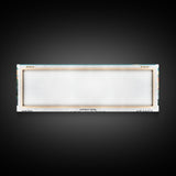 Green Bay Wisconsin Panoramic Art, Mid Century Modern Framed Canvas Print, Retro Pop Art Travel Poster, City Wall Art