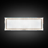 Gresham Oregon Panoramic Art, Mid Century Modern Framed Canvas Print, Retro Pop Art Travel Poster, Office Wall Decor