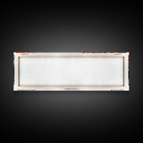 Anaheim California Panoramic Painting, Framed Canvas Print, Mid Century Modern Wall Art, Retro Pop Art Travel Poster, Office Decor, City Art