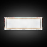 Augusta Georgia Panoramic Painting, Framed Canvas Print, Mid Century Modern Wall Art, Retro Pop Art Travel Poster, Living Room Decor, City Art