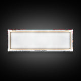 Cary North Carolina Panoramic Painting, Framed Canvas Print, Mid Century Modern Wall Art, Retro Pop Art Travel Poster, Office Decor, City Art