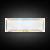 Charlotte North Carolina Panoramic Painting, Framed Canvas Print, Mid Century Modern Wall Art, Retro Pop Art Travel Poster, Living Room Decor, City Art