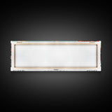 Columbus Ohio Panoramic Painting, Framed Canvas Print, Mid Century Modern Wall Art, Retro Pop Art Travel Poster, Living Room Decor, City Art