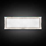 Gilbert Arizona Panoramic Painting, Framed Canvas Print, Mid Century Modern Wall Art, Retro Pop Art Travel Poster, Office Art, Cityscape Decor, Gift Idea