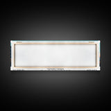 Greensboro North Carolina Panoramic Painting, Mid Century Modern Framed Canvas Print, Retro Pop Art Travel Poster, Cityscape Wall Art, Living Room Decor, Office Art