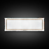 Hollywood Florida Panoramic Painting, Framed Canvas Print, Mid Century Modern Wall Art, Retro Pop Art Travel Poster, Office Decor, Cityscape Art, Living Room Decor