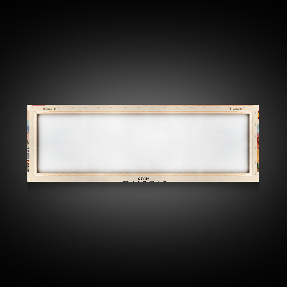 Bilbao Spain Wall Art, Panoramic Travel Poster, Panoramic Framed Canvas Print, City Wall Art, Wall Hanging Home Decor, Travel Art