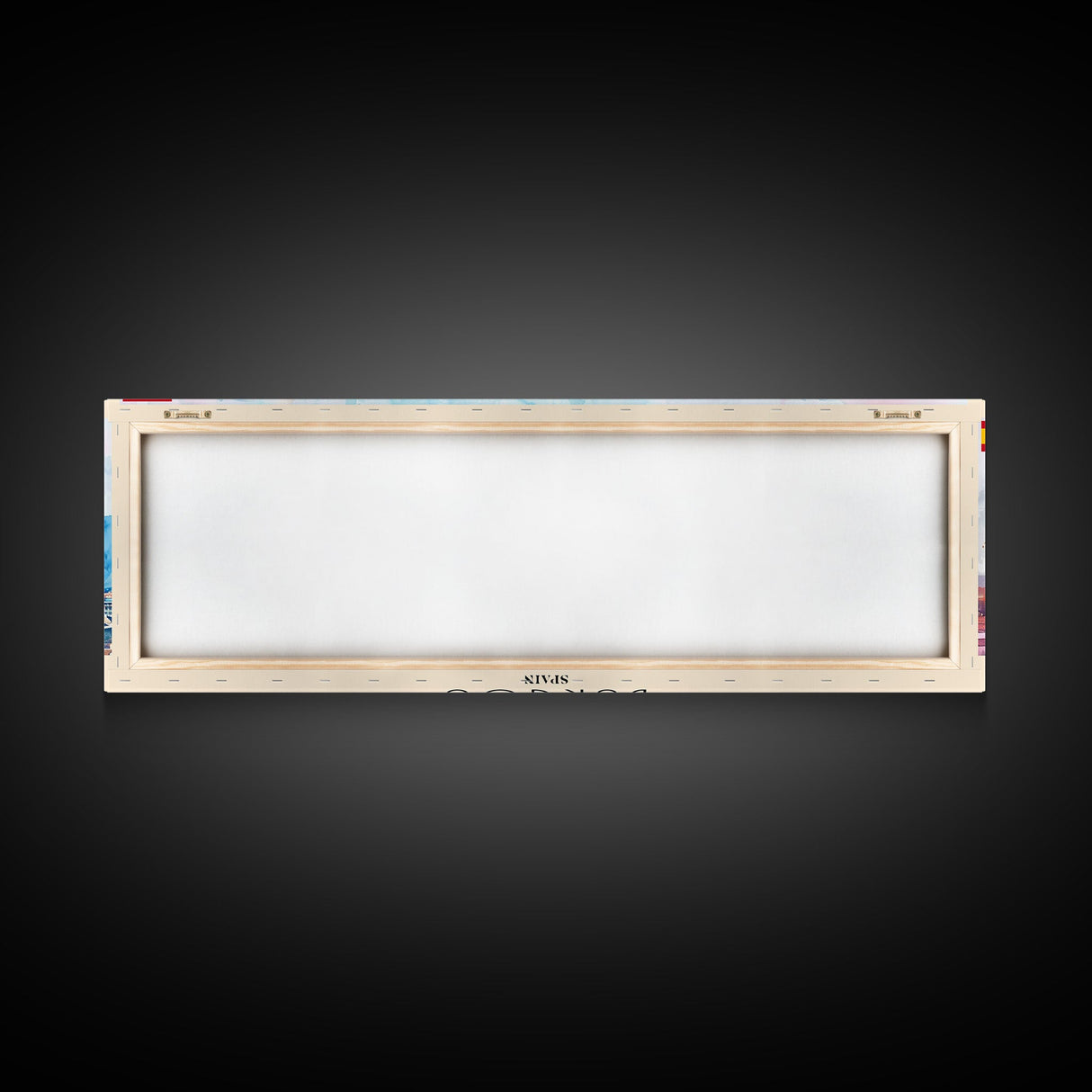 Burgos Spain Wall Art, Panoramic Travel Poster, Panoramic Framed Canvas Print, City Wall Art, Wall Hanging Home Decor, Travel Art