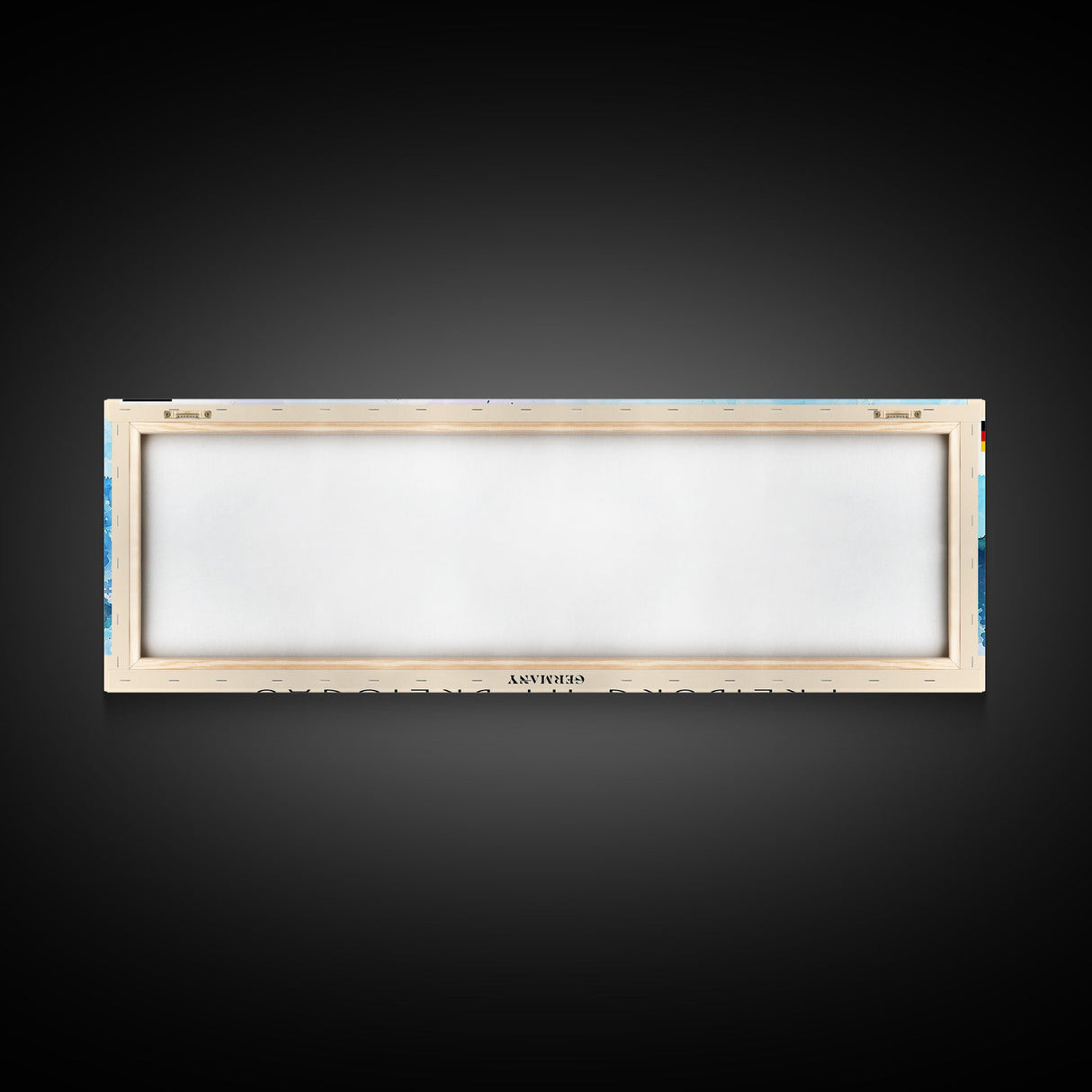 Freiburg Germany Panoramic Travel Poster, Framed Canvas Print or Metal Wall Art, Travel Art, Home Decor, Panoramic Painting, Midcentury Art