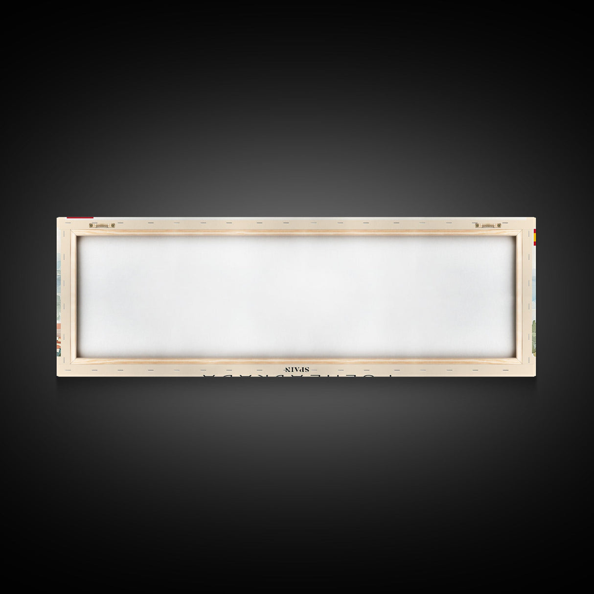 Fuenlabrada Spain Wall Art, Panoramic Travel Poster, Panoramic Framed Canvas Print, City Wall Art, Wall Hanging Home Decor, Travel Art