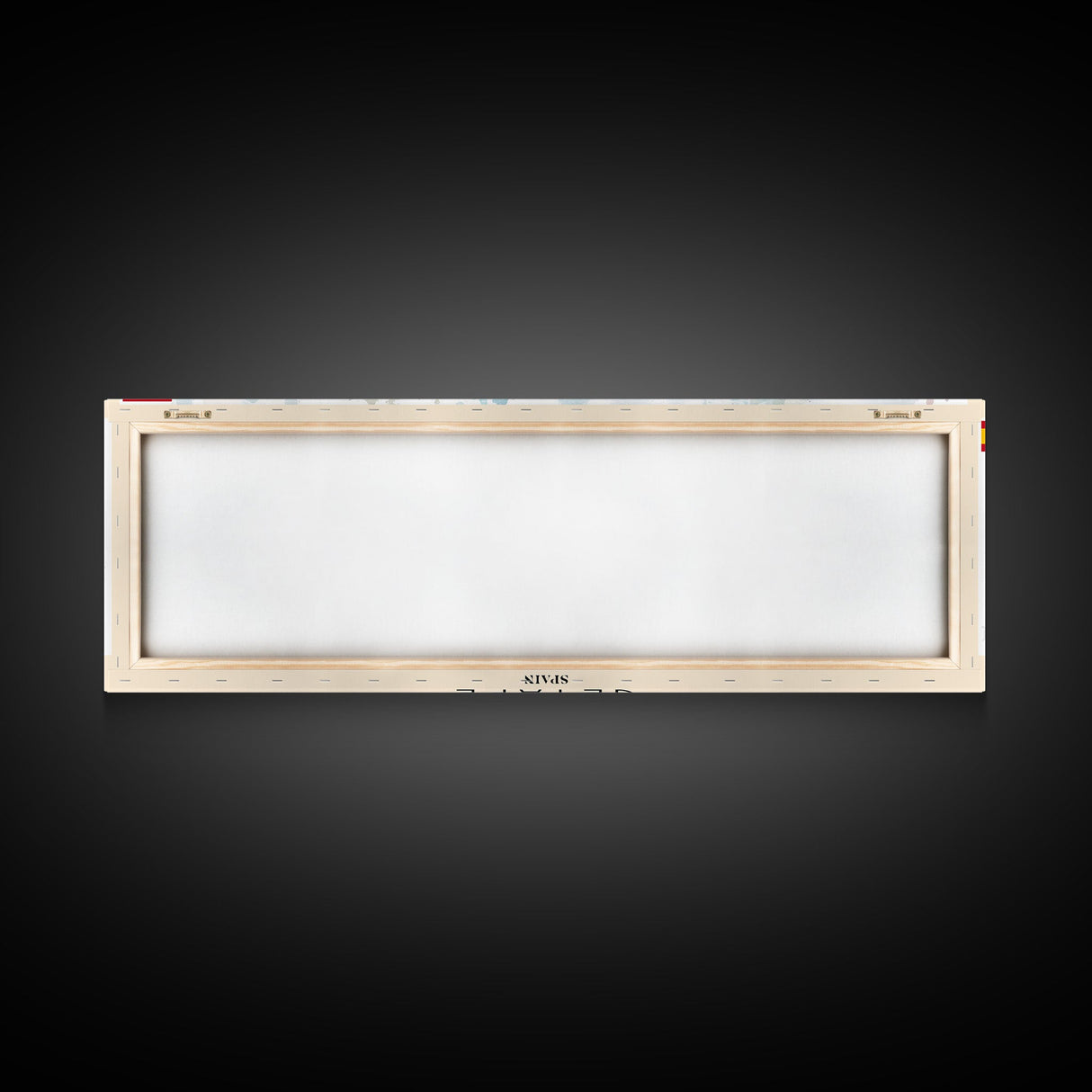 Getafe Spain Panoramic Travel Poster, Framed Canvas Print or Metal Wall Art, Travel Art, Home Decor, Panoramic Painting, Midcentury Art