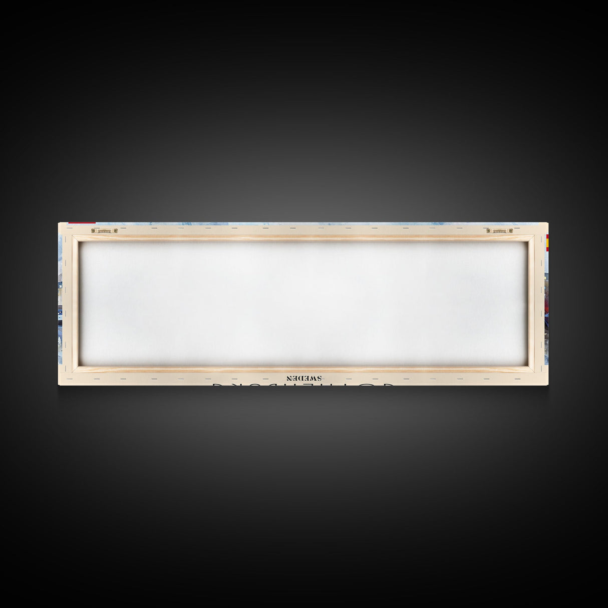 Gothenburg Sweden Travel Art, City Art, Framed Canvas Print or Metal Wall Art, Europe Travel Poster, Panoramic Wall Art, Extra Wide Wall Art