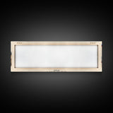 Grozny Russia Panoramic Travel Poster, Framed Canvas Print or Metal Wall Art, Travel Art, Home Decor, Panoramic Painting, Midcentury Art