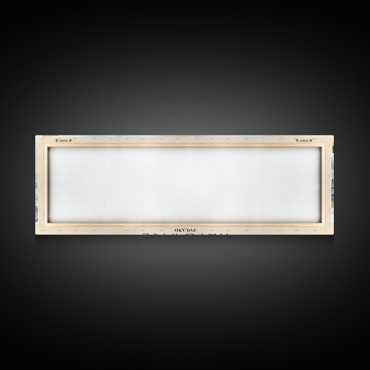 Katowice Poland Wall Art, Panoramic Travel Poster, Panoramic Framed Canvas Print, City Wall Art, Wall Hanging Home Decor, Travel Art