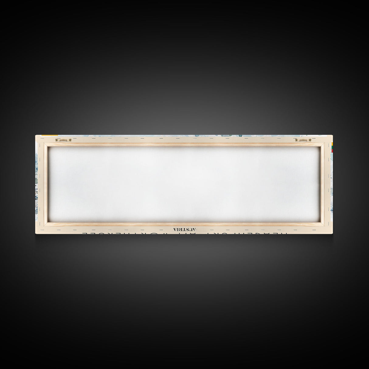 Klagenfurt Austria Panoramic Travel Poster, Framed Canvas Print or Metal Wall Art, Travel Art, Home Decor, Panoramic Painting, Midcentury Art