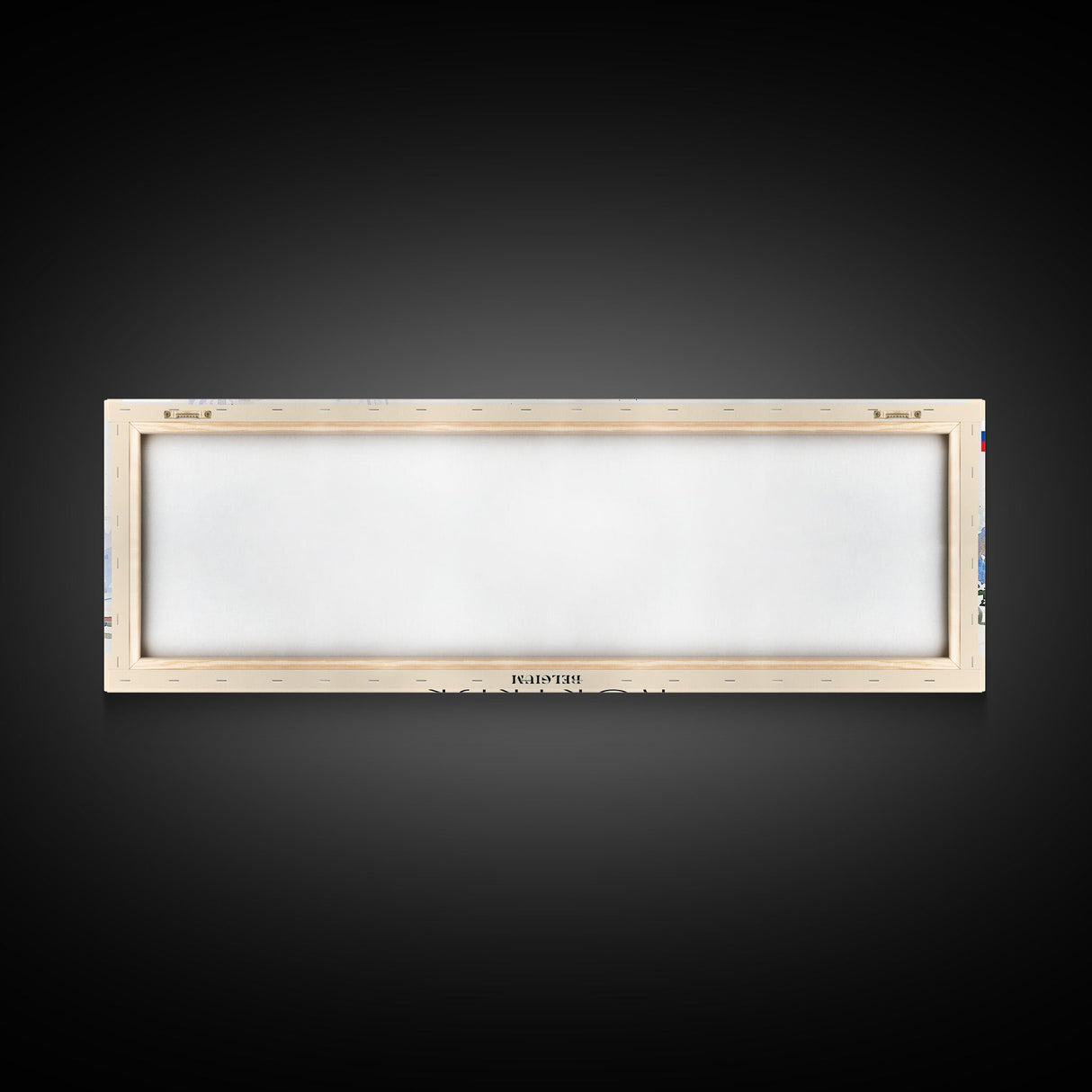 Kortrijk Belgium Travel Print Wall Art, Panoramic City Art, Travel Art, Wall Decor, Vacation Gift, Framed Canvas Print Or Metal Art