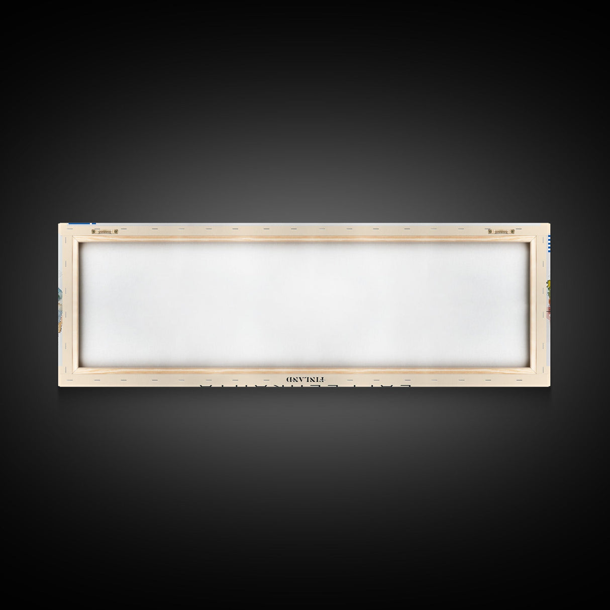 Lappeenranta Finland Panoramic Travel Poster, Framed Canvas Print or Metal Wall Art, Travel Art, Home Decor, Panoramic Painting, Midcentury Art