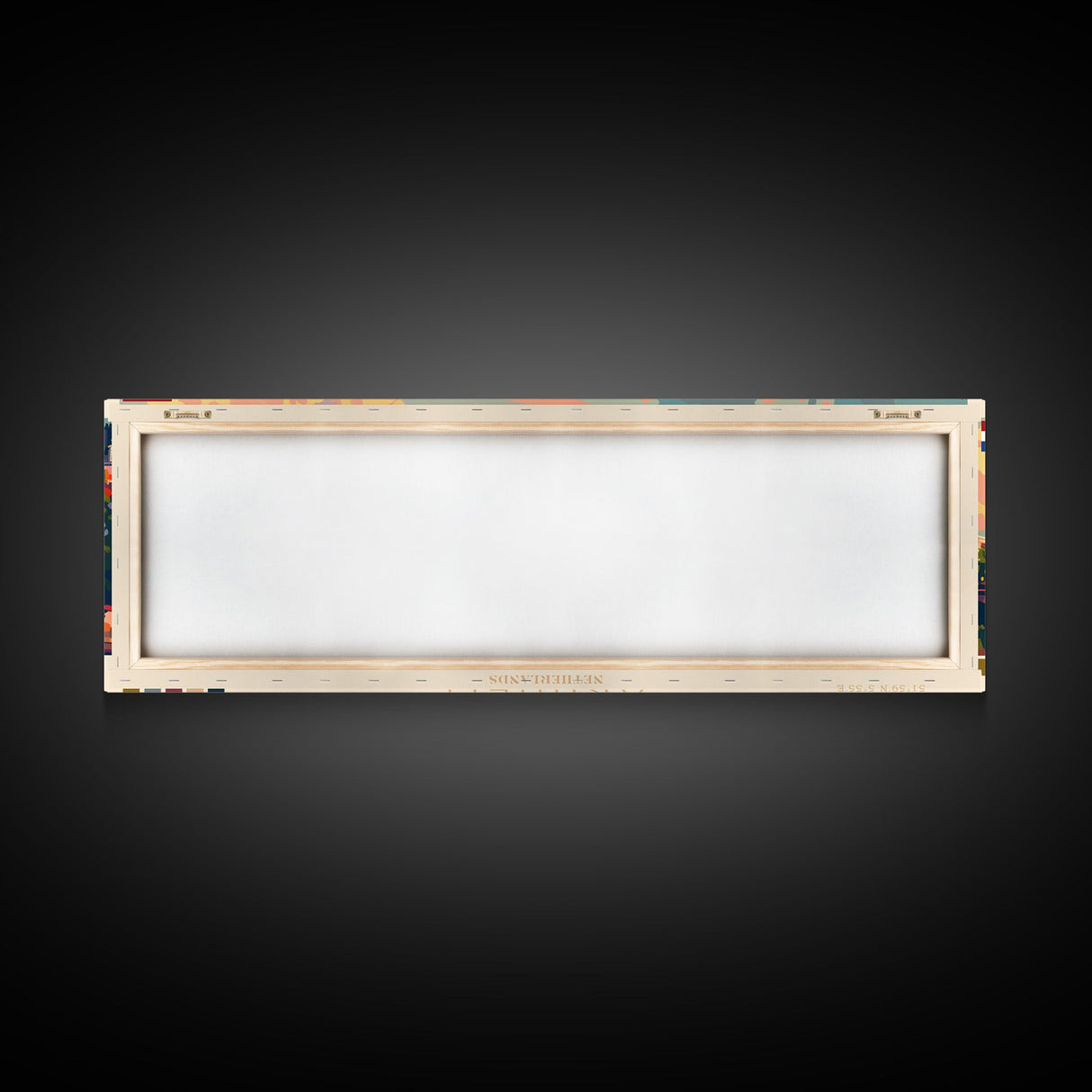 Arnhem Netherlands Wall Art, Panoramic Travel Poster, Panoramic Framed Canvas Print, City Wall Art, Wall Hanging Home Decor, Travel Art