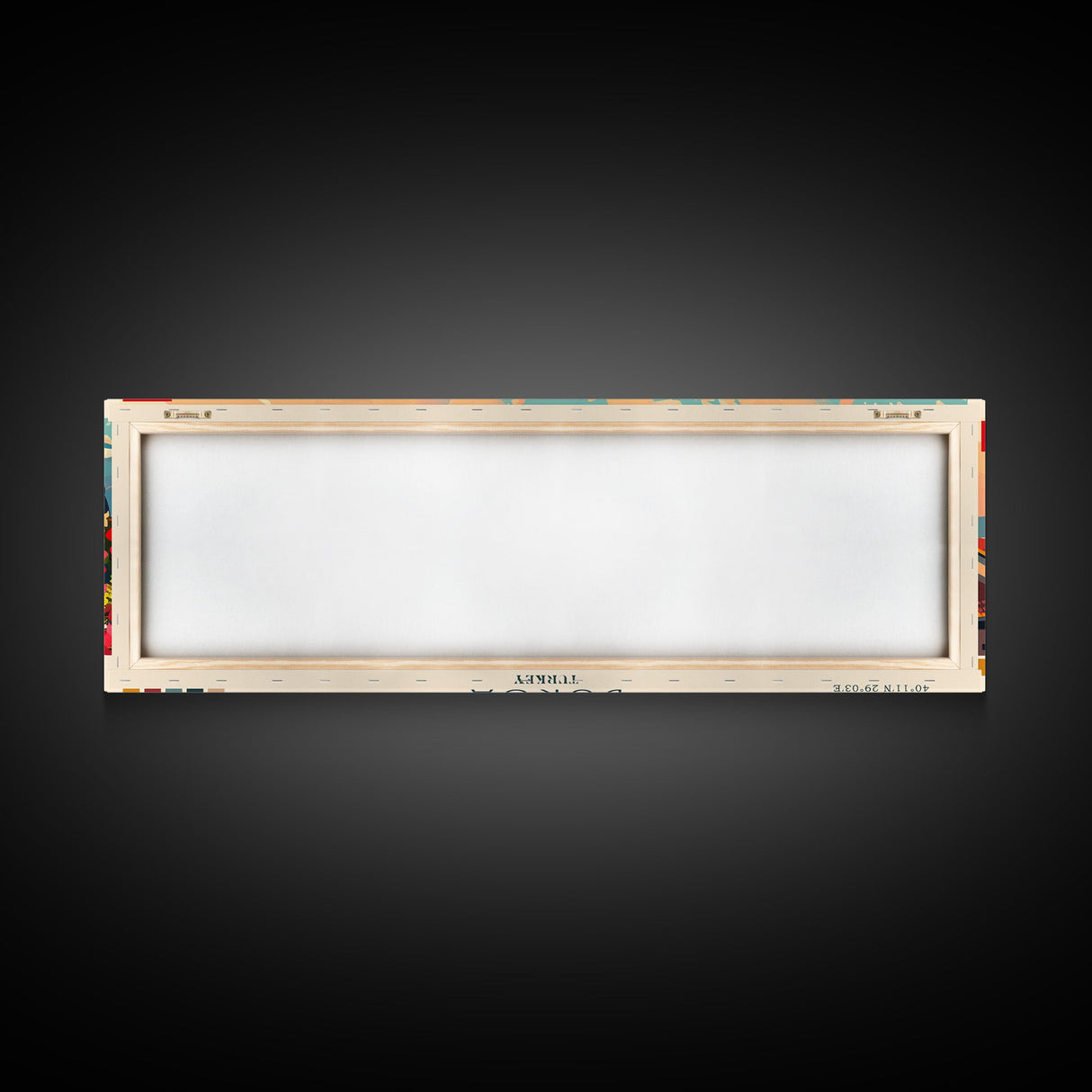 Bursa Turkey Travel Print Wall Art, Panoramic City Art, Travel Art, Wall Decor, Vacation Gift, Framed Canvas Print Or Metal Art