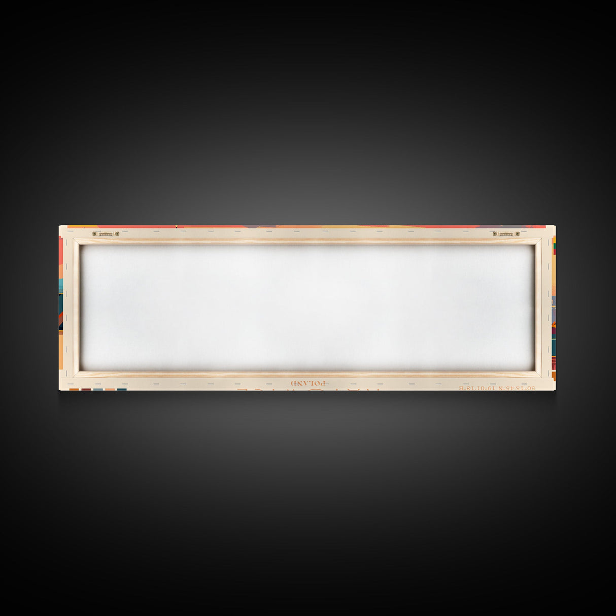 Katowice Poland Wall Art, Panoramic Travel Poster, Panoramic Framed Canvas Print, City Wall Art, Wall Hanging Home Decor, Travel Art