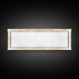 Artillery Lake Panoramic Framed Canvas Print, Lake House Art, Modern Decor, Travel Poster, Scenic View, Home Decoration