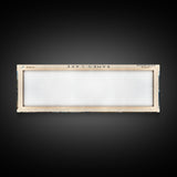 Banks Lake Washington Panoramic Framed Canvas Print, Lake House Decor, Rustic Art, Travel Poster, Scenic View, Home Decoration