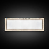 Bear Lake Panoramic Framed Canvas Print, Lake House Decor, Scenic View, Travel Poster, Minimalist Art, Home Decoration