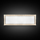 Black Lake Canada Northwest Territories Framed Canvas Print, Panoramic Lake House Art, Scenic View, Travel Poster, Lake Painting